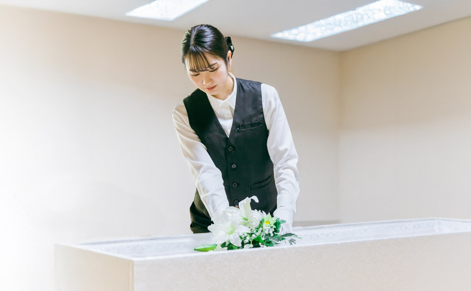 さいたま典礼 上尾ホールでのご安置の様子