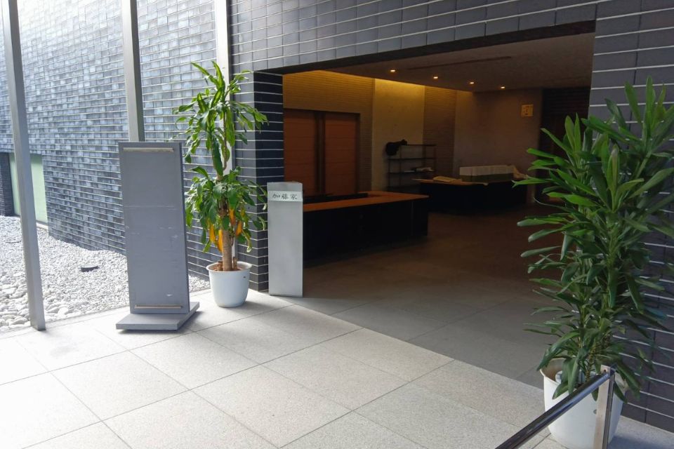 県央みずほ斎場の式場入口