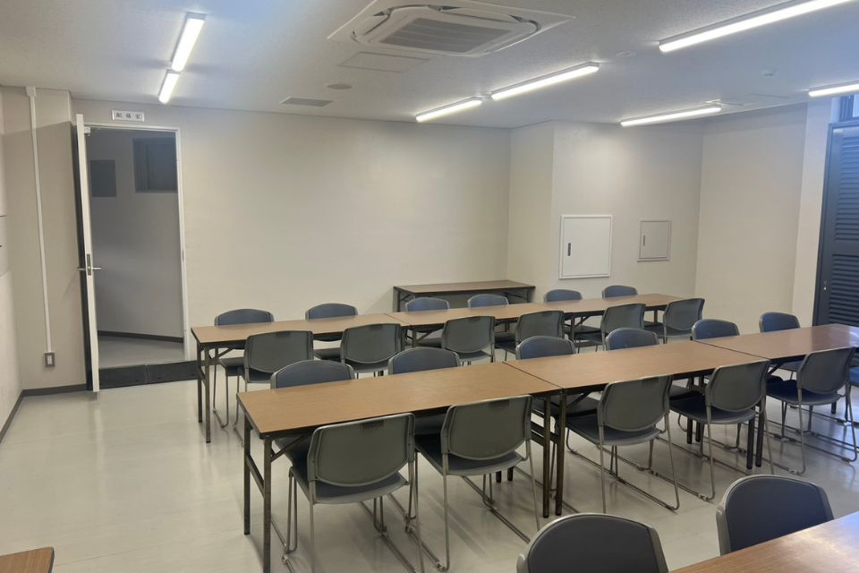 ひかり会館の控室